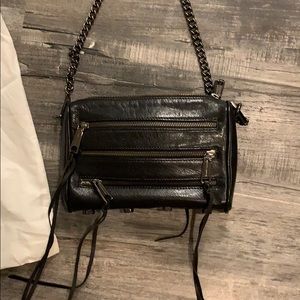 Real leather handbag